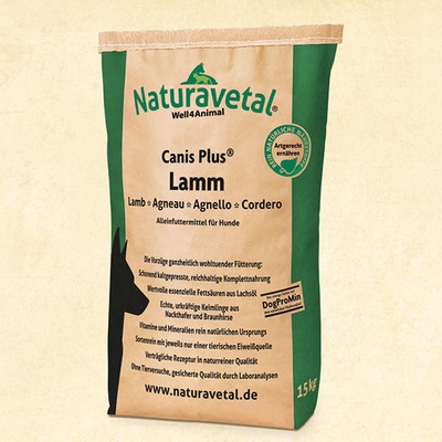 Naturavetal CANIS PLUS jehněčí maso a rýže 5 kg