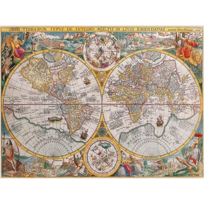RAVENSBURGER Historická mapa světa 1500 dielov
