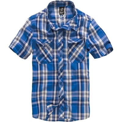 Brandit Roadstar košeľa s krátkym rukávom modrá
