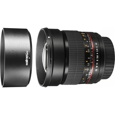 Walimex Pro 85 mm f/1.4 AE pro Nikon F made by Samyang