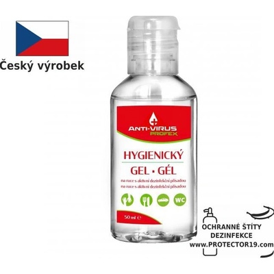 Profex Anti-VIRUS hygienický gel na ruce 50 ml