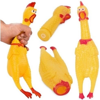 Verk 19035 Pískací hračka pro psy kuře 31 cm