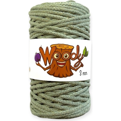 Woody 3 mm - Šalvěj se zlatou nitkou