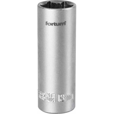Hlavica nástrčná 1/4 13mm predĺžená Fortum