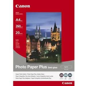 Canon Хартия Canon Photo Paper Plus semi-glossy, SG-201 A4, 20 sheets per pack - 1686B021AA