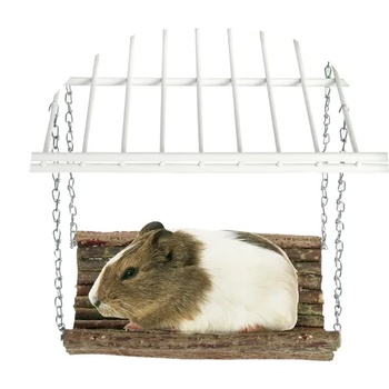 Flamingo rod swing - Дървена люлка за гризачи, 20/20 см