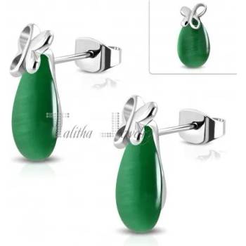 Image 1 of Talitha Дамски обеци в зелен цвят