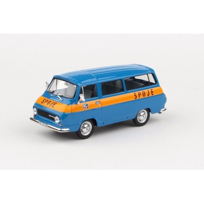 Abrex škoda 1203 1974 SPOJE modrá 1:43
