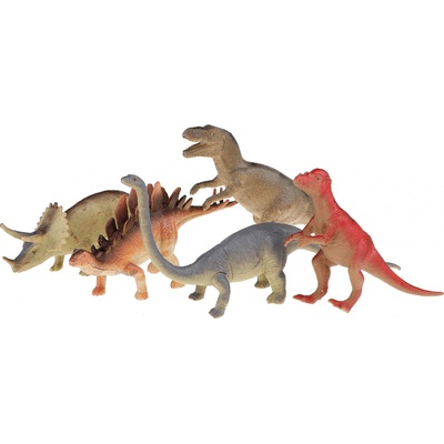 Toi-Toys Комплект фигурки Toi Toys Animal World - Deluxe, Динозаври, 5 броя (TT34923Z)