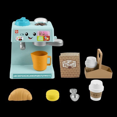Mattel Fisher Price Vzdělávací kávovar CZ/SK/ENG/HU/PL – Zboží Dáma