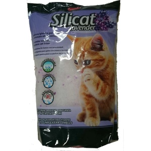 Padovan Silicat Lavender - силиконова котешка тоалетна лавандула 2.2 кг. 5 л