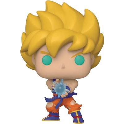 Funko Pop Animation Dragon Ball Z S9 Super Saiyan Goku With Kamehameha Wave 9cm