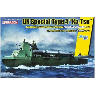Dragon models IJN Special Type4 Ka-Tsu with Torpedo 1:35