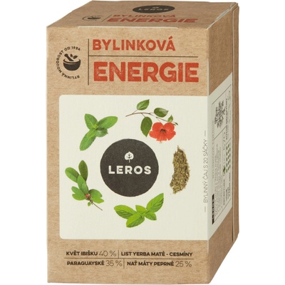 Leros Bylinný čaj bylinková energie 20 x 2 g