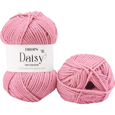 Drops Daisy uni 30 plátek růže