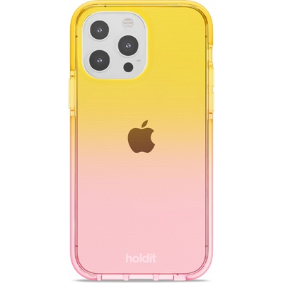 Holdit Калъф Holdit - SeeThru, iPhone 13 Pro, Bright Pink/Orange Juice (7330985157905)