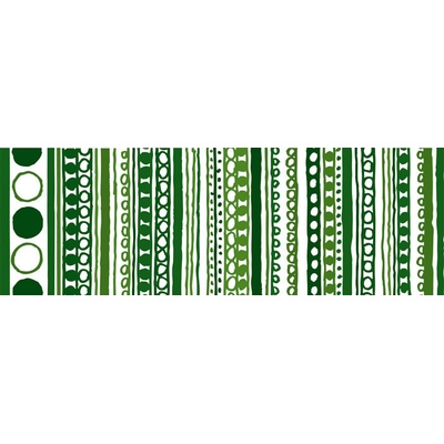 Dimex M-374 vliesová fototapeta na zeď Green pattern rozměry 330 x 110 cm