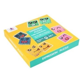 Alum Puzzle stavebné kocky FACEMATCH