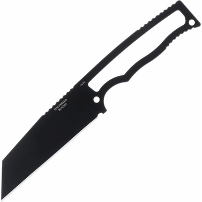 Halfbreed Blades Compact Field Knife - Fixed Blade - Wharncliffe CFK-04 BLK - N6