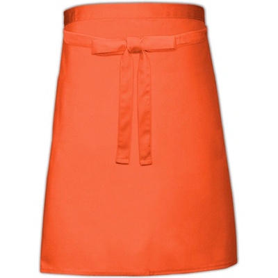 Link Kitchen Wear Pekařská zástěra X997 Orange Pantone 1655 90x50cm