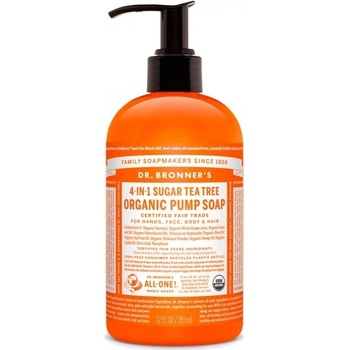 Dr. Bronner's Shikakai tekuté mydlo Tea Tree 355 ml