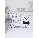 MKLozkoviny.sk mikroplyš Rebel Panda 70 x 90 cm