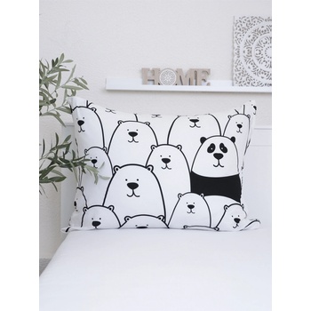 MKLozkoviny.sk mikroplyš Rebel Panda 70 x 90 cm