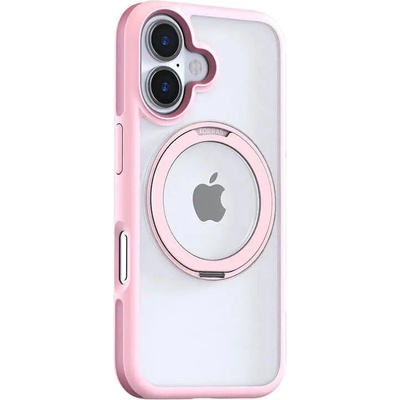 TORRAS Кейс Torras Ostand R Fusion за iPhone 16, розов (X00FX1869)