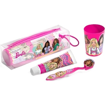 Lorenay Несесер с тоалетни принадлежности Barbie, 4 части