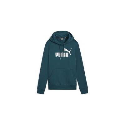 Puma ESS Logo Hoodie FL (s) 586789-77 zelená