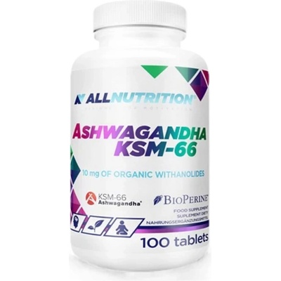 ALLNUTRITION Ashwagandha KSM-66 400 mg [100 Таблетки]