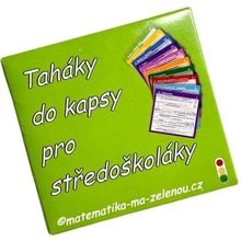 Taháky do kapsy pro středoškoláky - Matematika (kartičky v krabičce)