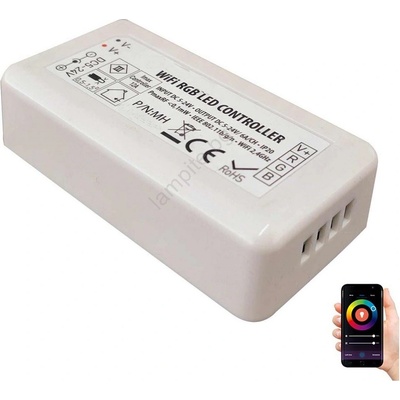 Greenlux Умен контролер за LED RGB ленти 5-24V Wi-Fi Tuya (GXSH071)