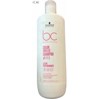 Schwarzkopf Professional BC Bonacure Color Freeze pH 4.5 šampón 1000 ml