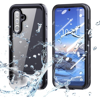 ShellBox - Водоустойчив IP68 калъф - Samsung Galaxy A36 5G - черен