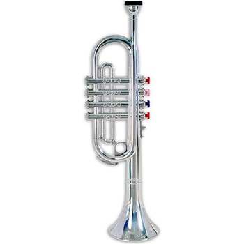 Alltoys trumpeta stříbrná 4 klapky