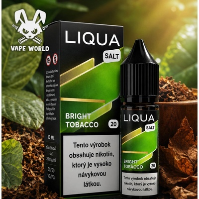 Liqua Salt Bright Tobacco 10 ml 20 mg