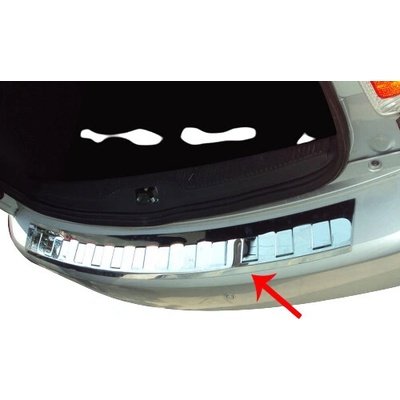 Nerez kryt hrany zadného nárazníka Omtec Škoda Roomster 2007-2015, Dacia Lodgy 2012+