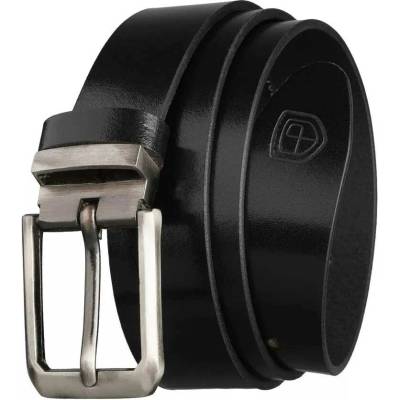 Peterson pánský kožený černý pásek PTN LTP-09