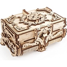 Ugears 3D mechanické puzzle Antique Box 185 ks