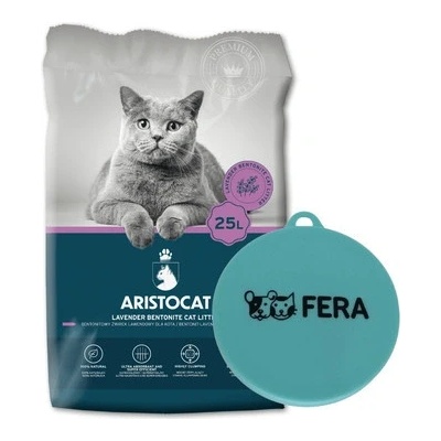 ARISTOCAT Bentonite Plus ​Bentonitové stelivo s vôňou levandule 25 l