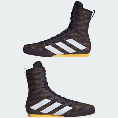 adidas Box Hog 4 čierna/tmavo fialová