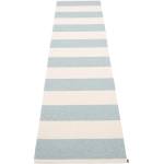 Pappelina Светлосиня и кремава пътека за открито и закрито 70x300 cm Bob Blue Fog - Pappelina (BO3H730)
