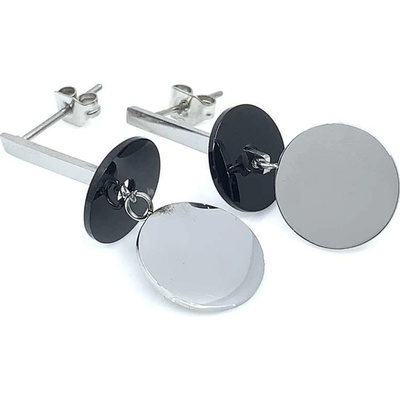 Jan Kos jewellery dámské ocelové náušnice 12117246