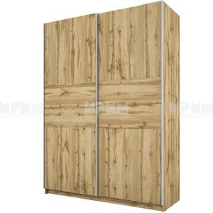 Bogdan Furniture I Гардероб с  лъзгащи врати Mod 1034, Дъб артисан