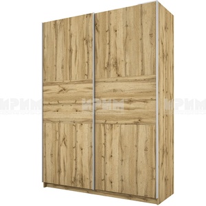 Bogdan Furniture I Гардероб с  лъзгащи врати Mod 1034, Дъб артисан