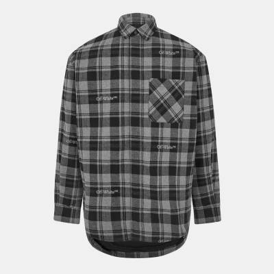 OFF WHITE Men's - Overshirt - Grey/Black