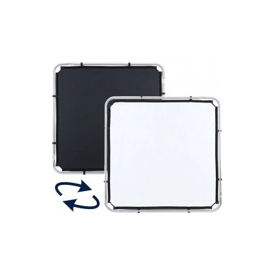 Lastolite Skylite Rapid Fabric Small 1.1 x 1.1m Black/White (LR81121R)