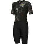 Alé Мъжки скин за колоездене Alé PR-E Mirror Skinsuit Cycling skinsuit - Black - размер XL (002-3384-0116)