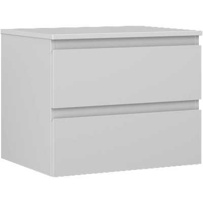 Mexen Orio шкаф за баня за мивка 60 см с плот, 2 чекмеджета, сив мат - 91A10-06047-2-BFFC62 (91A10-06047-2-BFFC62)